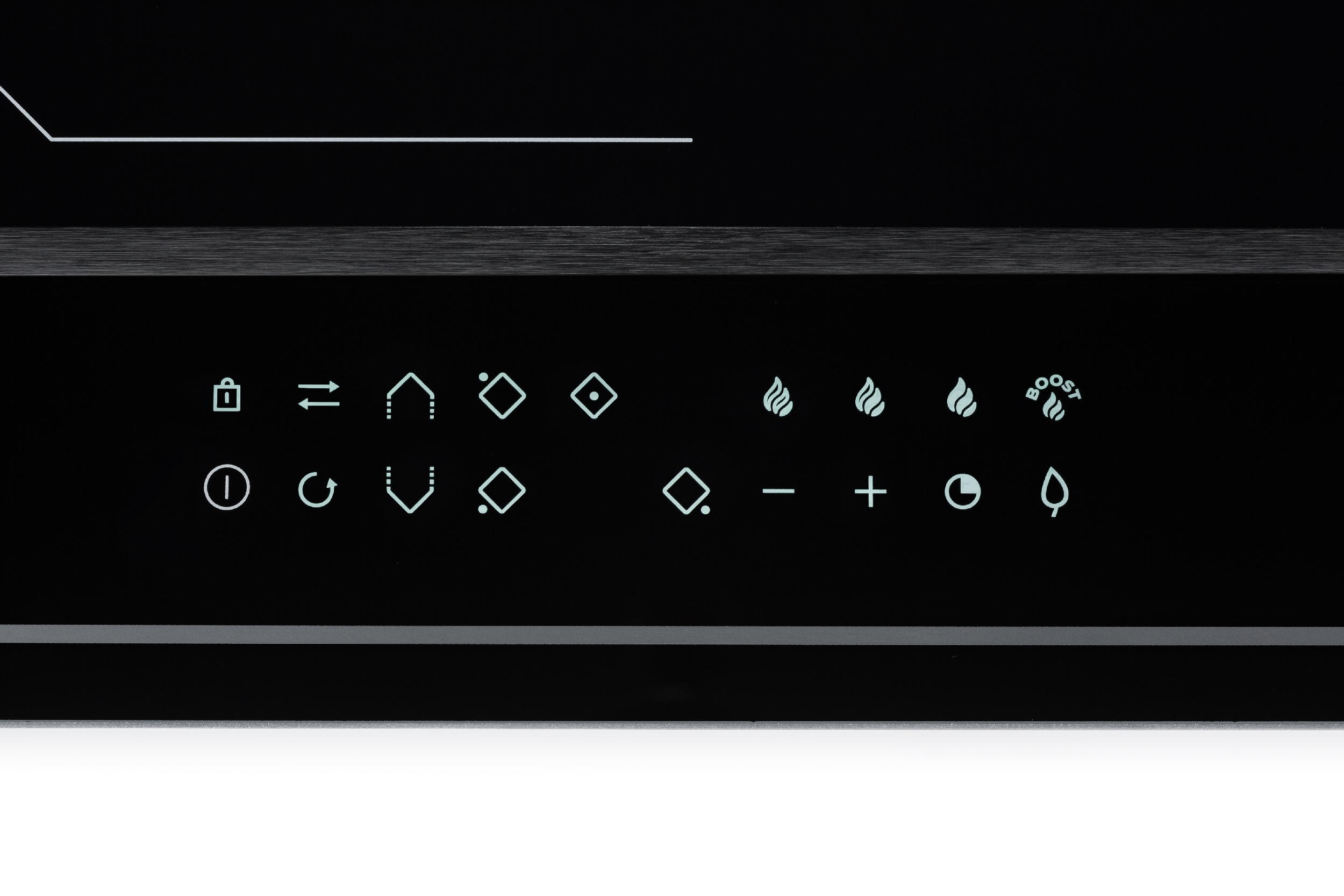 Vysoký kontrast LCD displeje varné desky De Dietrich DPI4831BT 